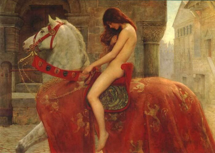 Картина Джона Кольера «Леди Годива» (1898)