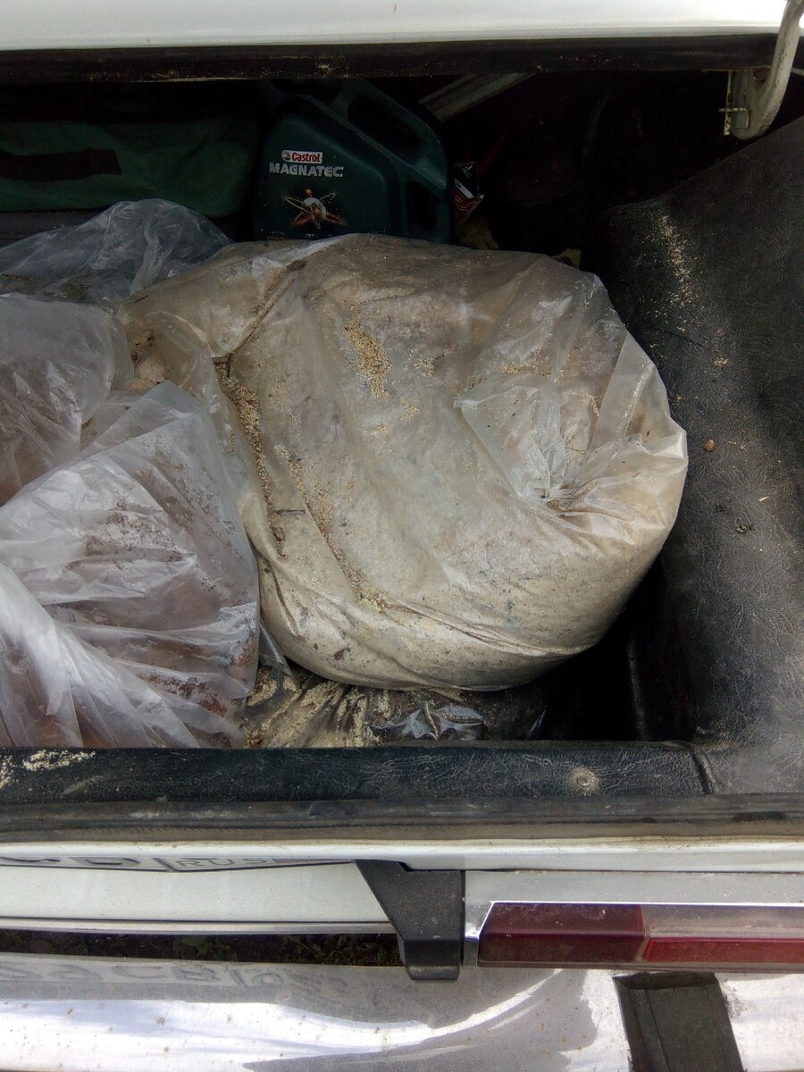 Погрузка в багажник