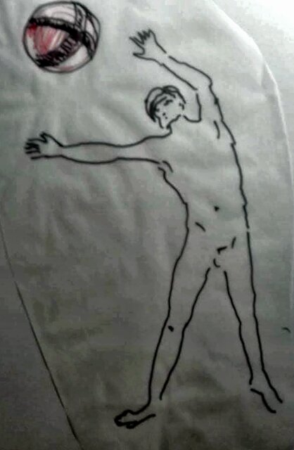 рисовал автор