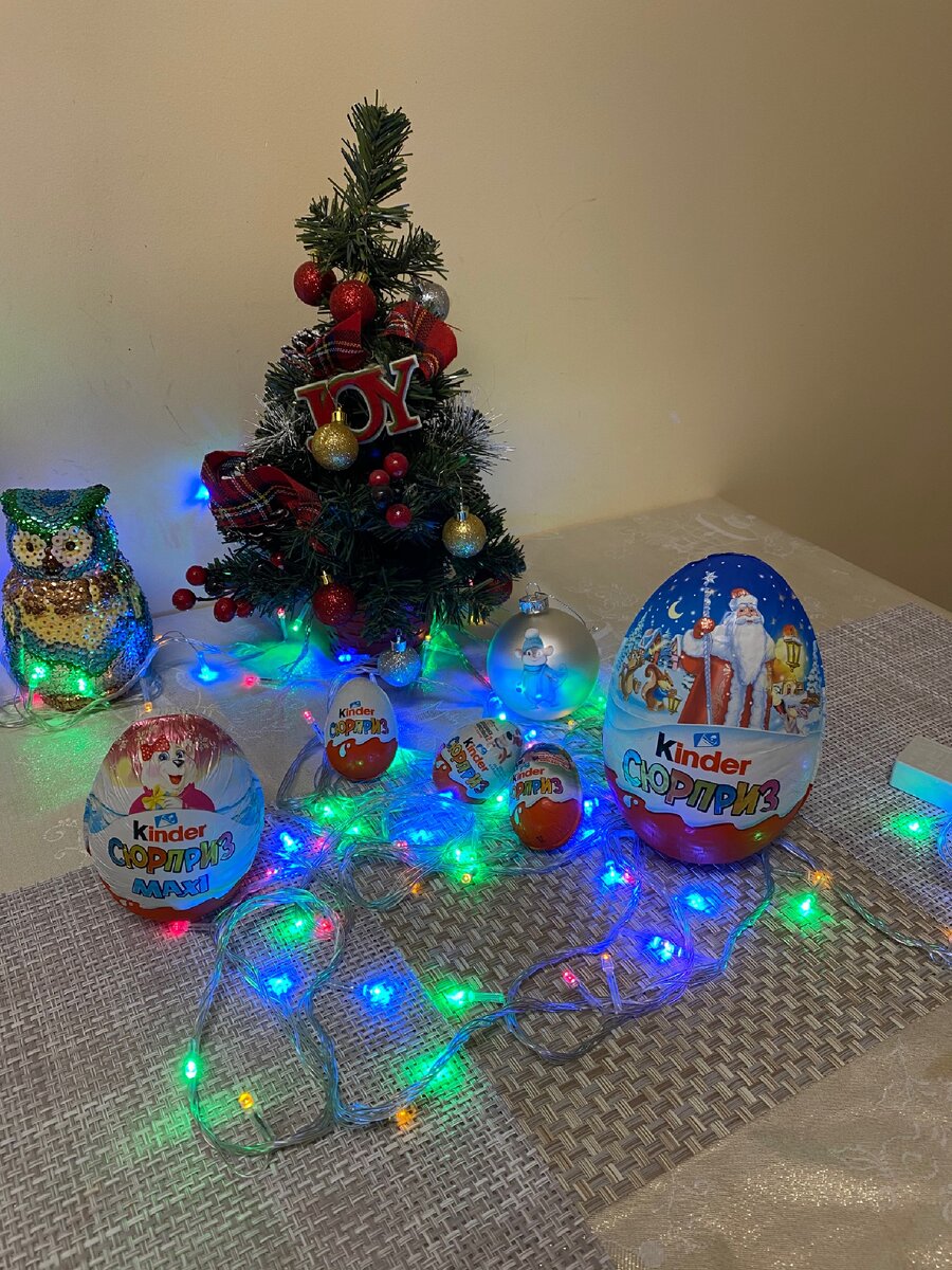 Распаковка киндер