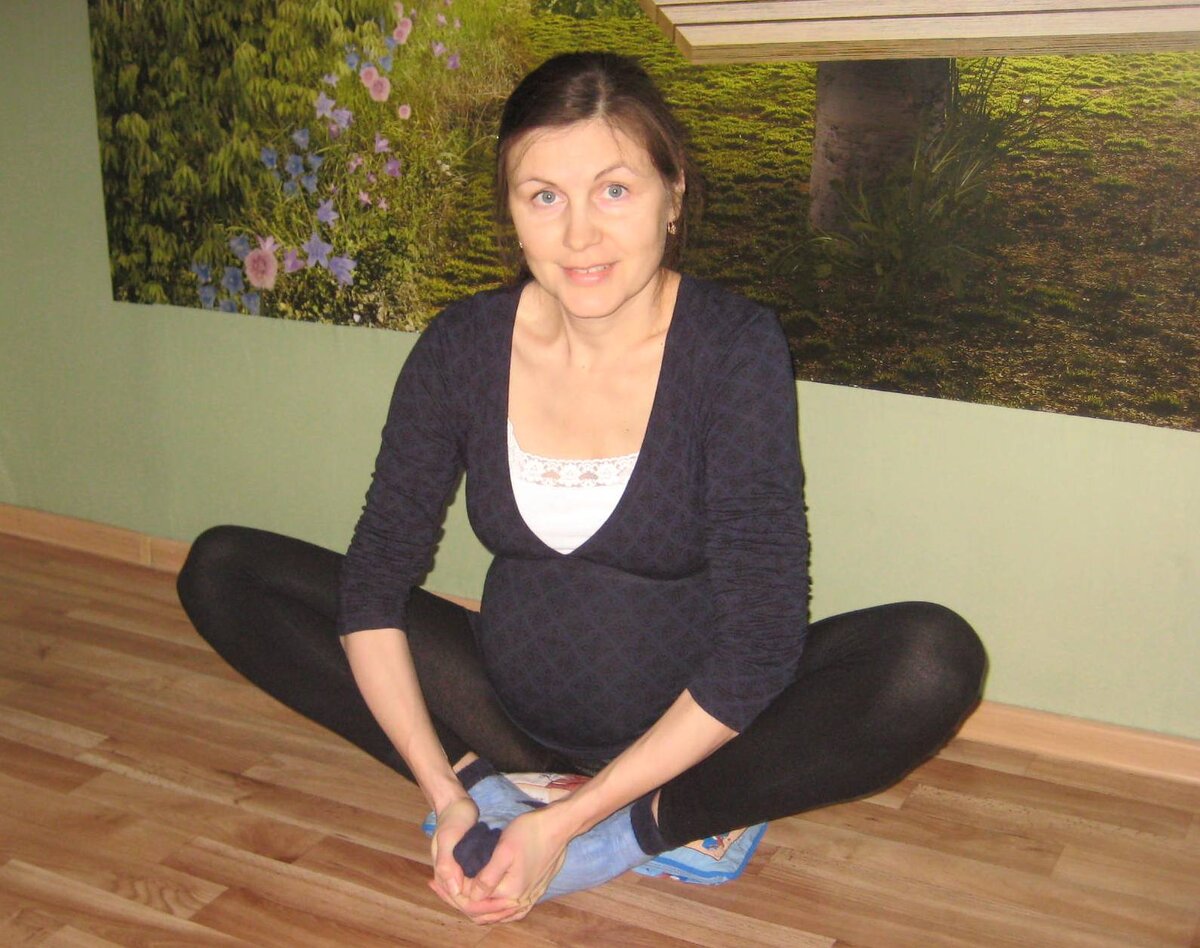 На восьмом месяце беременности