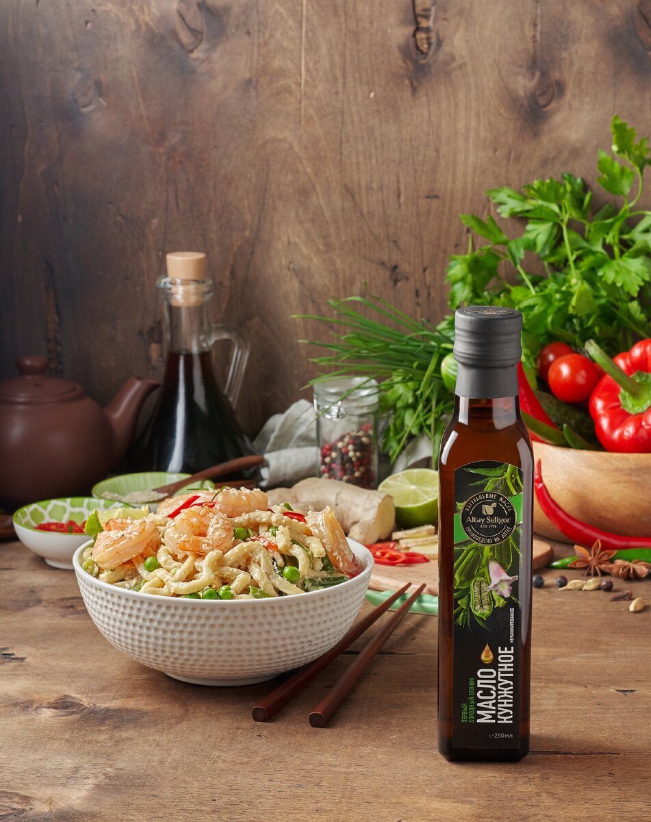 Кунжутное масло холодного отжима Алтай-Селигор