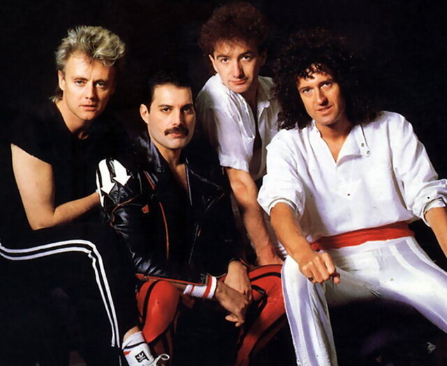 Queen во время японских гастролей 1985 года