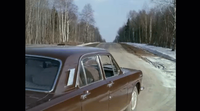 Как машины поменялись местами