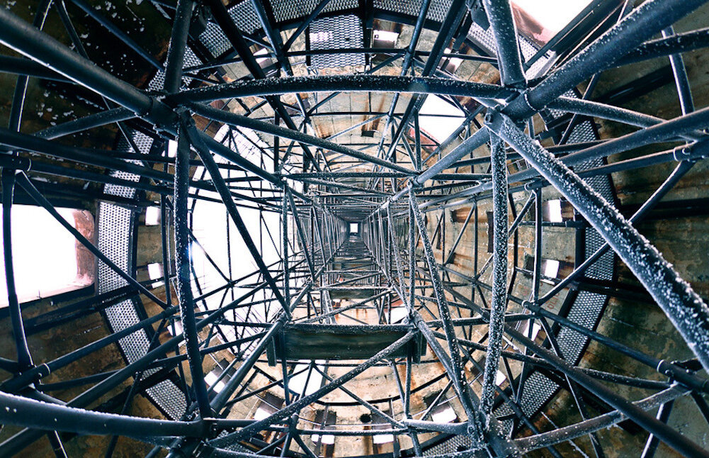 Они же, вид сверху. Зимой...