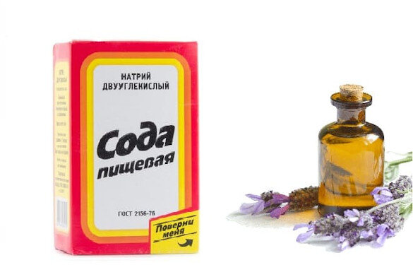  Сода и эфирное масло