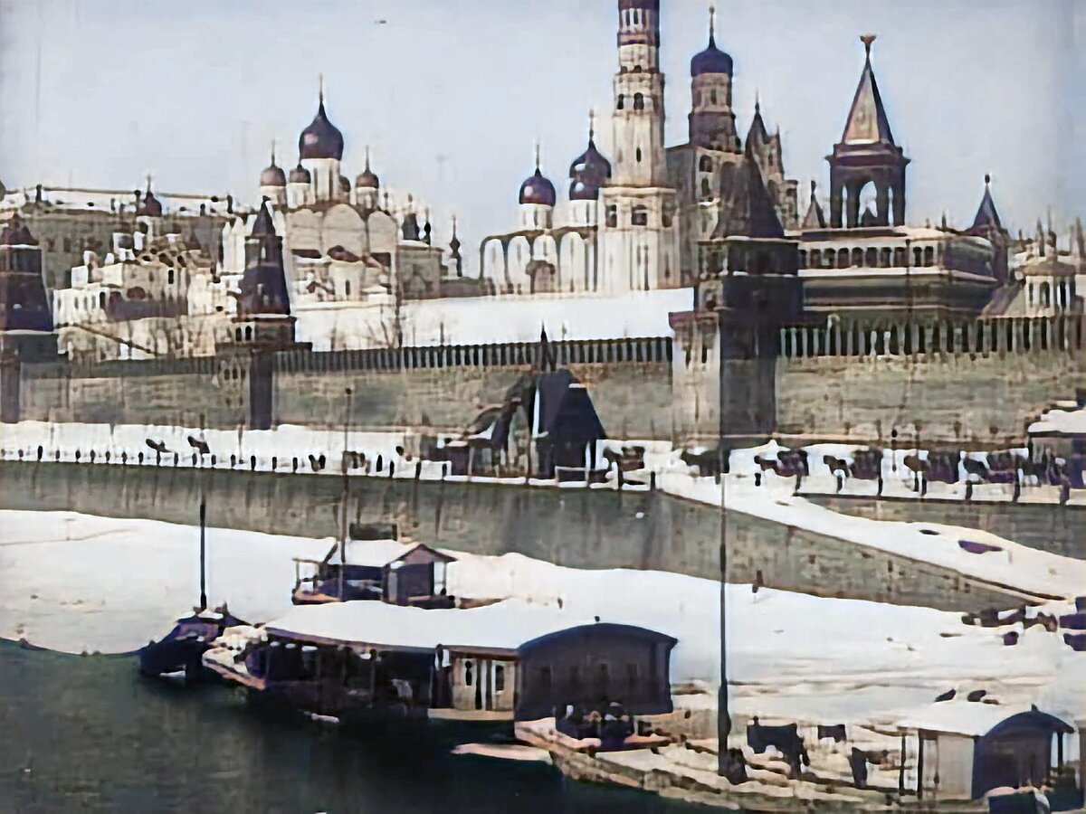 Кадр из фильма после колоризации.