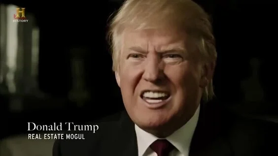 в мини-сериале Дональд Трамп упоминается как магнат недвижимости 