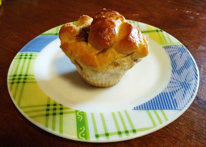 Нежные булочки с корицей. Фото автора канала "Классная кухня".