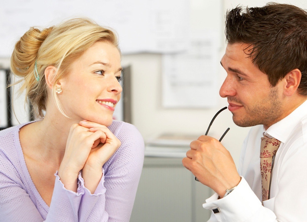 картинка из интернета. Визуальный контакт.