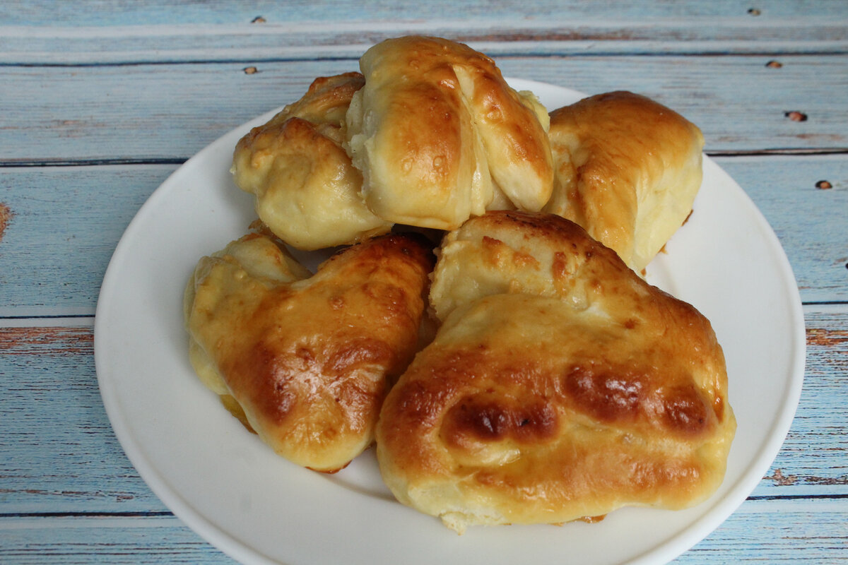 Плюшки с творогом