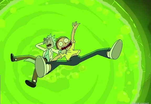 мы пока не целенаправленно идем, а как бы проваливаемся в Будущее