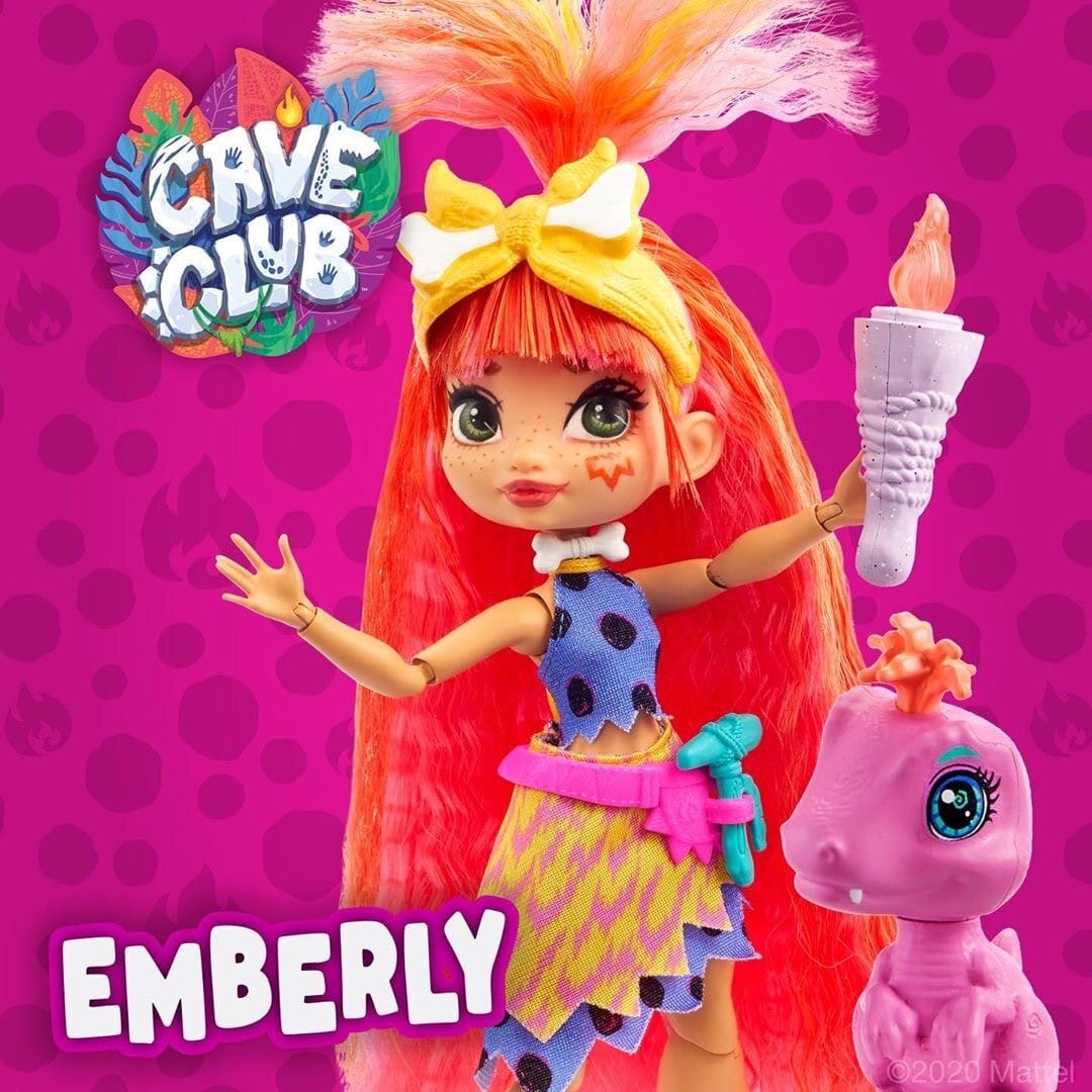 Все друзья из Пещерного Клуба и их любимцы - этакие Флинстоуны. Обратите внимание, что у зверей тоже есть крутые причёски)))