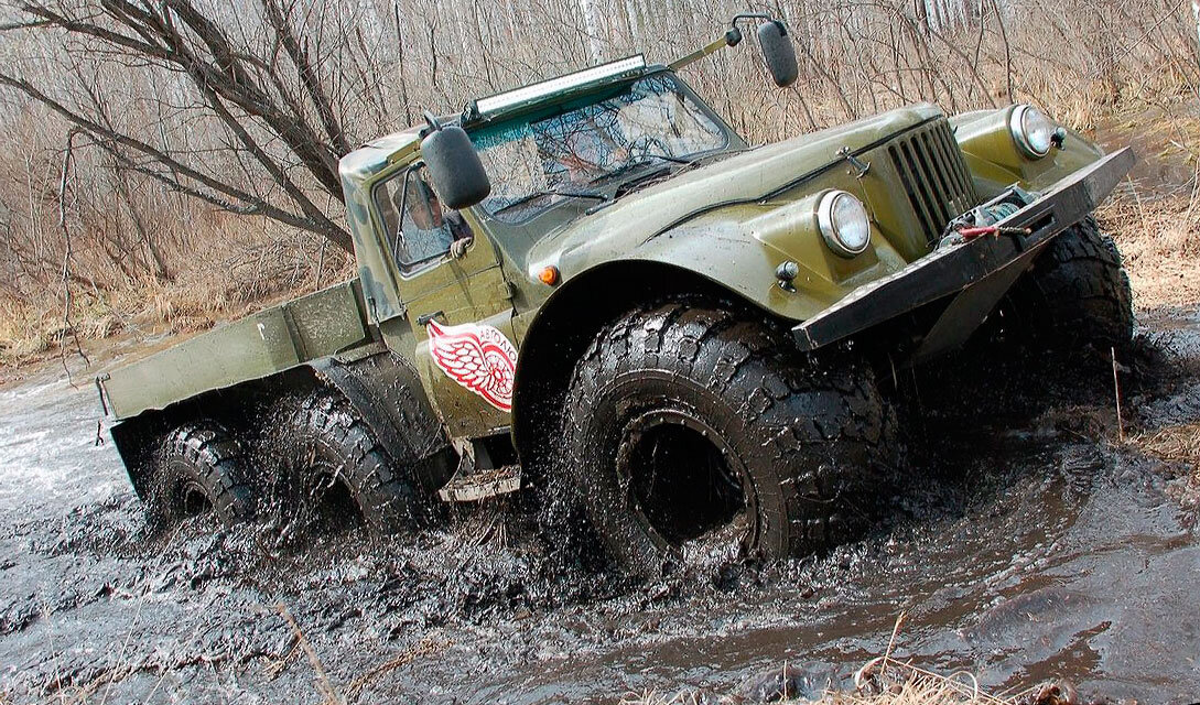 Самодельный вездеход с двигателем УАЗ
