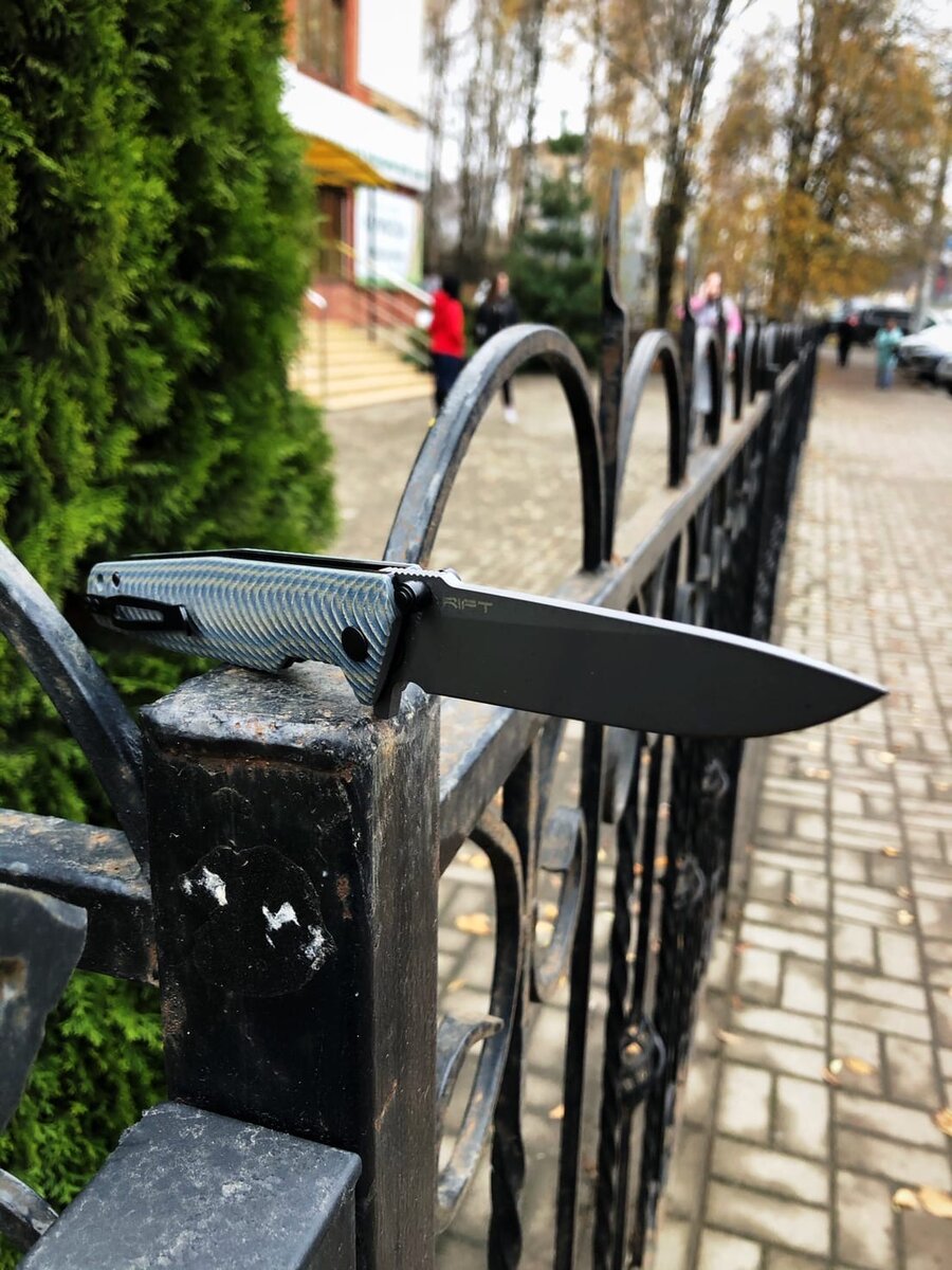 СКЛАДНОЙ НОЖ MR. BLADE RIFT GREY (СЕРЫЙ)