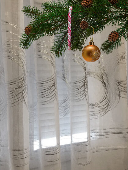 штора catstil с серебряными кольцами на "Беру" за 1899 руб.