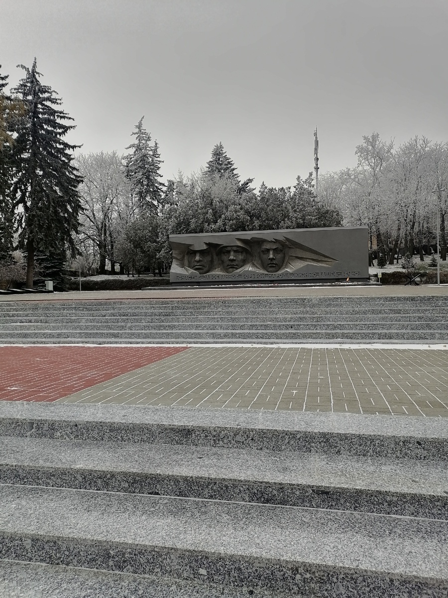 Вечный огонь в городе Ставрополь.