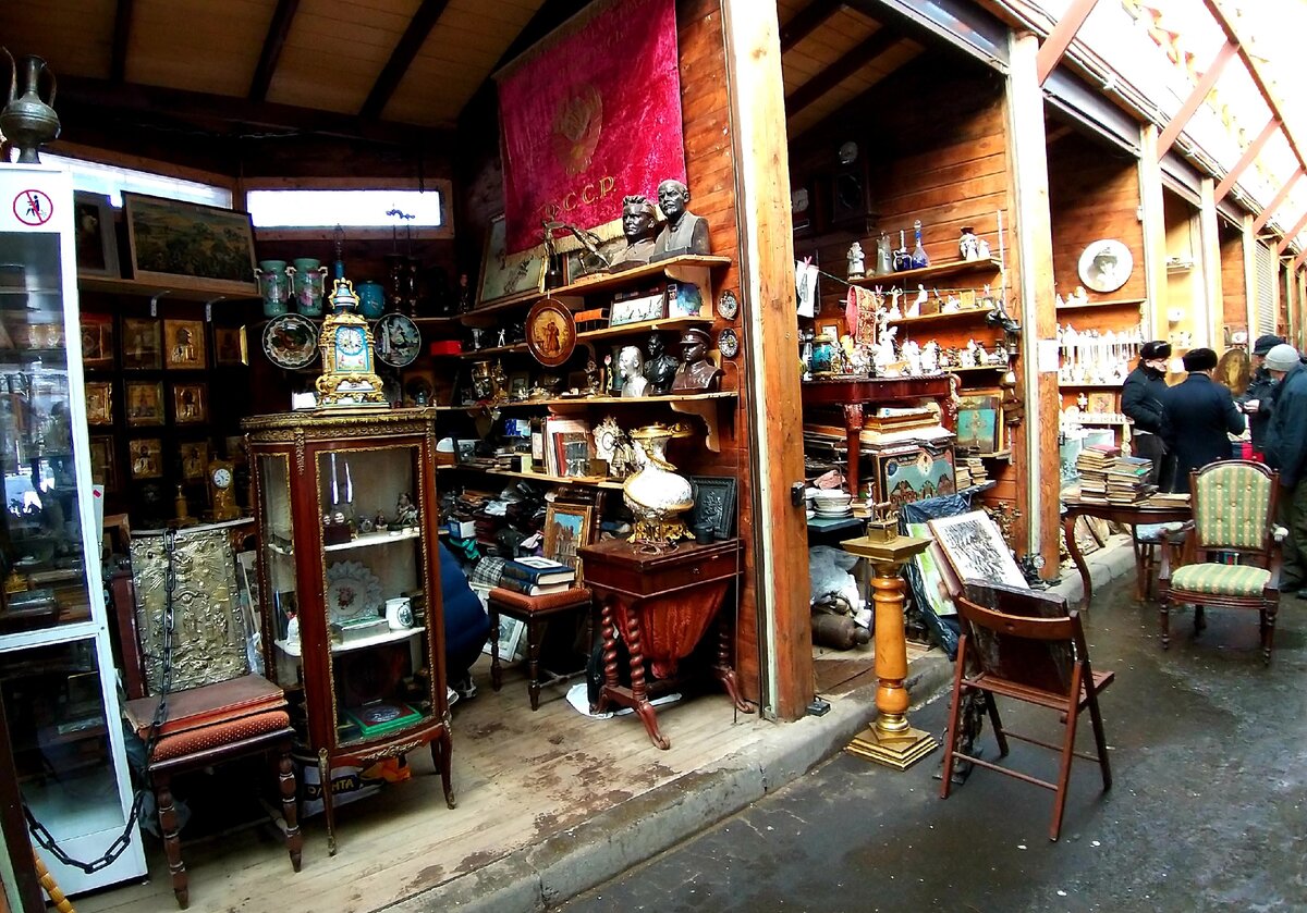 Блошиный рынок в Измайлово, фото автора