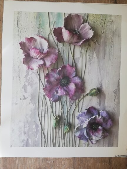 Картина с изображением цветов