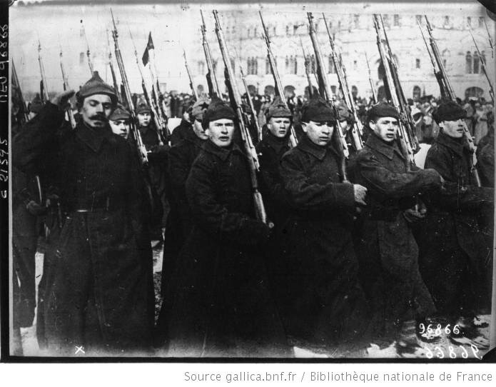 Парад в Москве, 1922 год.