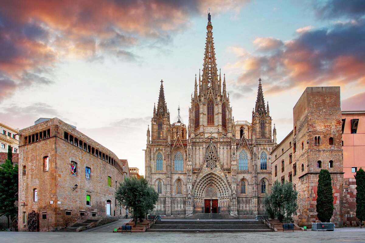 готический собор в испании