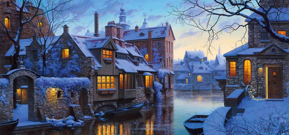 Городские пейзажи.