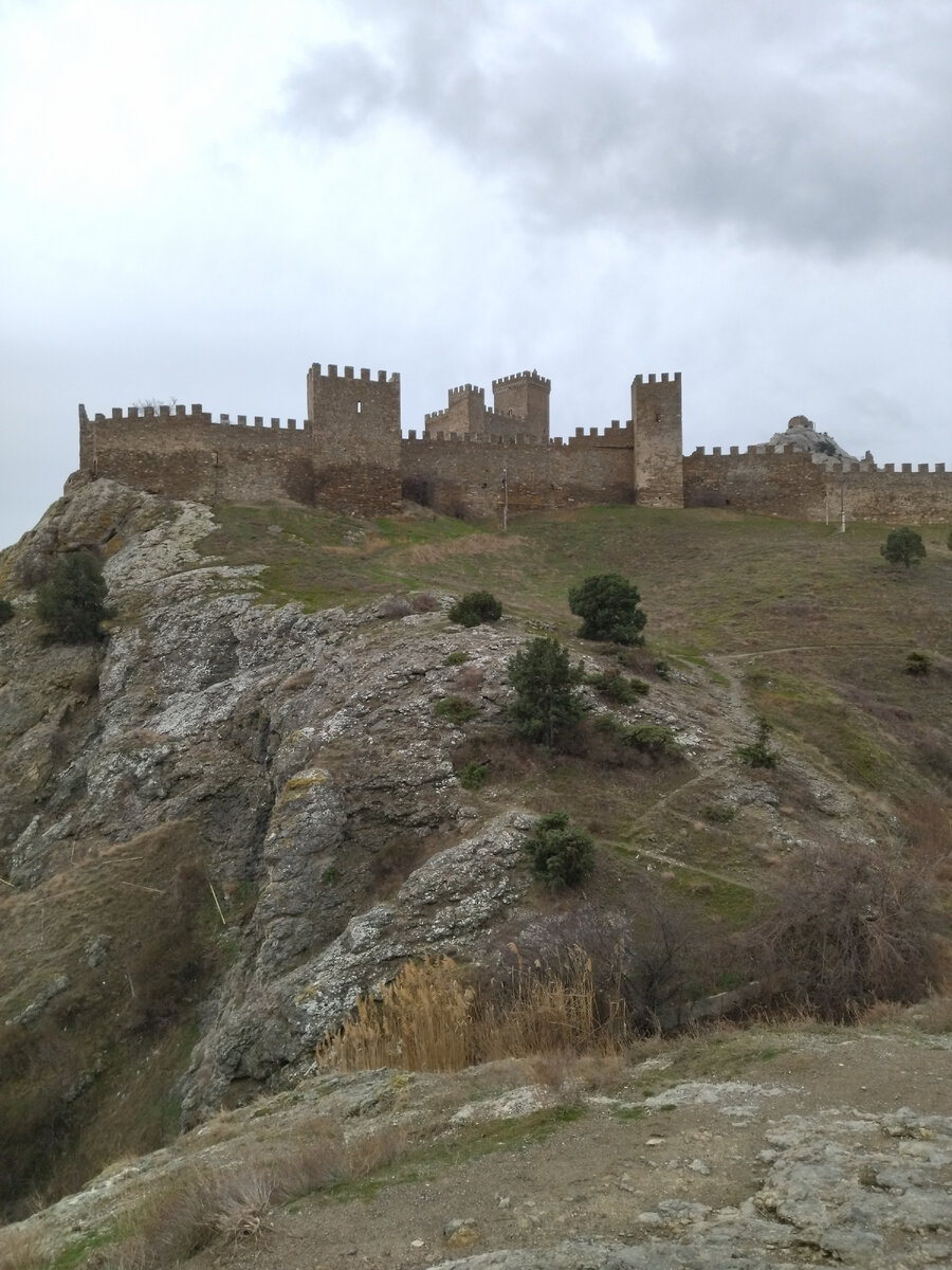 Зима в Судаке