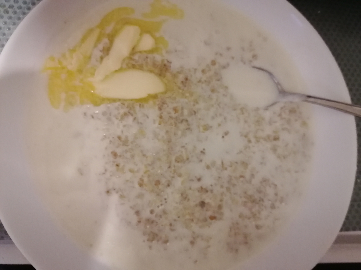 Каша на завтрак. 