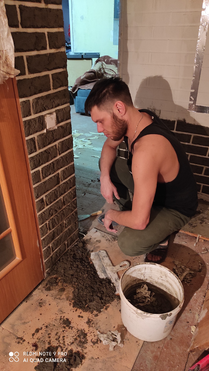 Эксперемент в прихожей. 