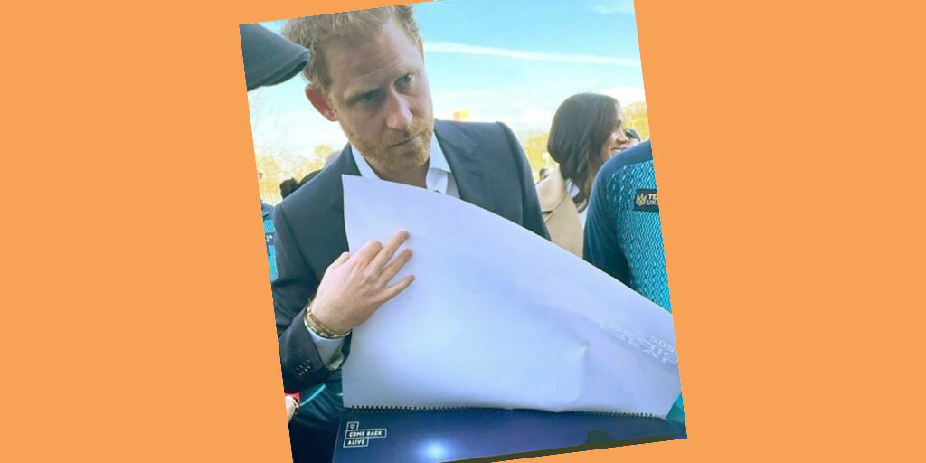 Похоже, Гарри постоянно находится в напряжении. Фото: Getty Images