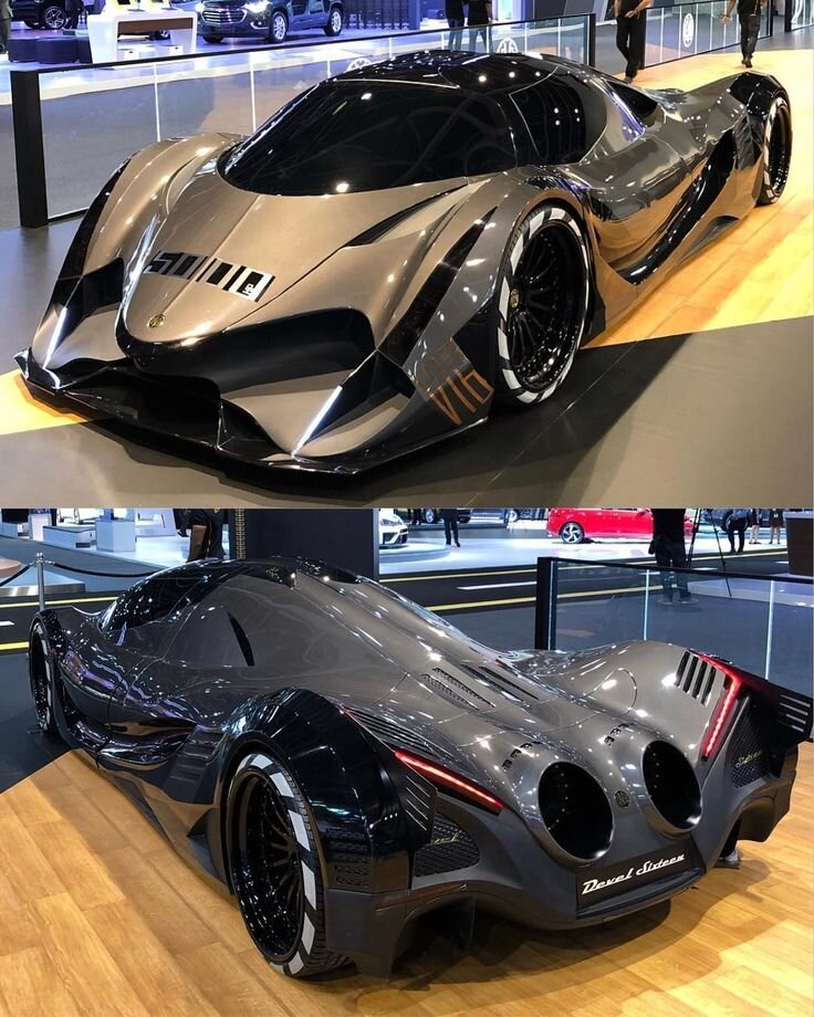 Арабский суперкар Devel Sixteen