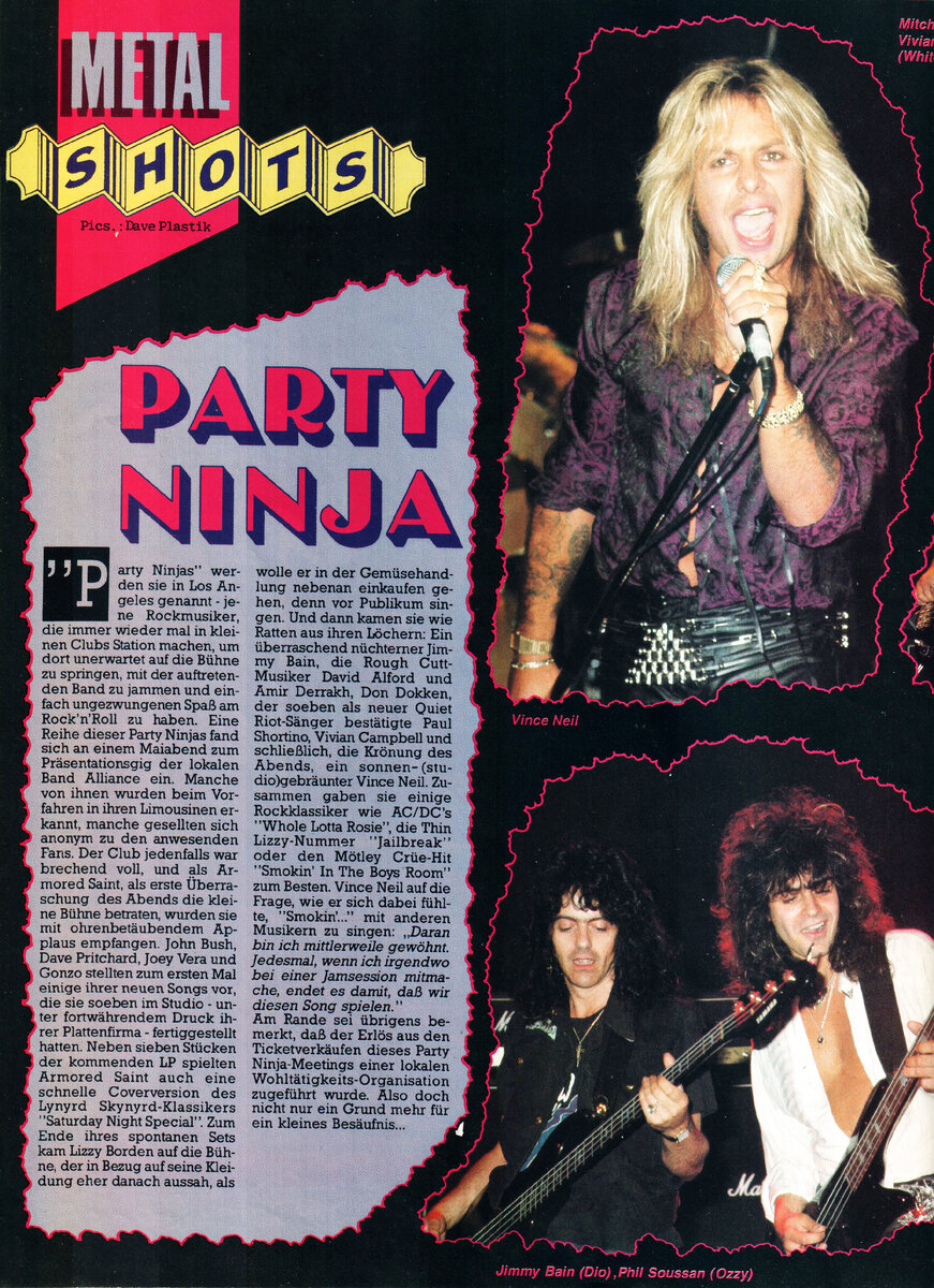 Страница журнала Metal Hammer