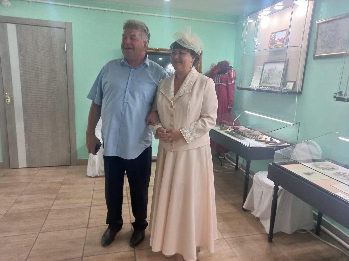 Проводила экскурсию в образе