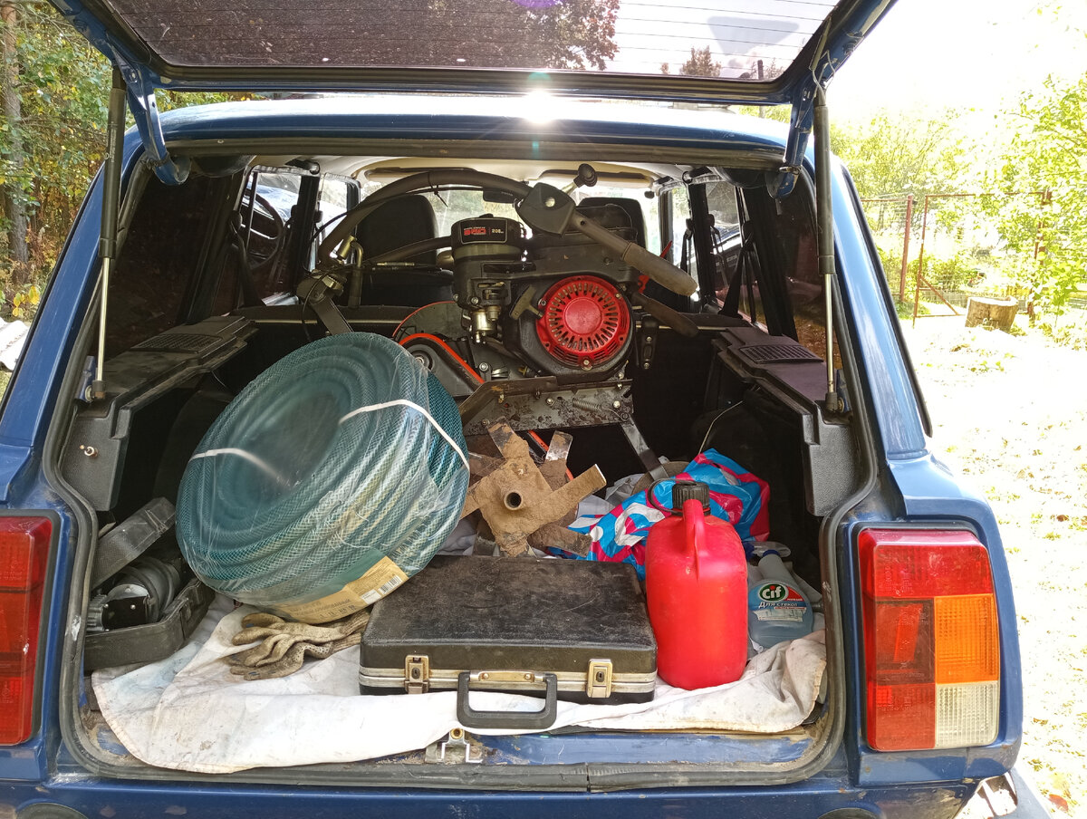 Шланг 50м был по очешуительной акции! В следующем году точно пригодится. 