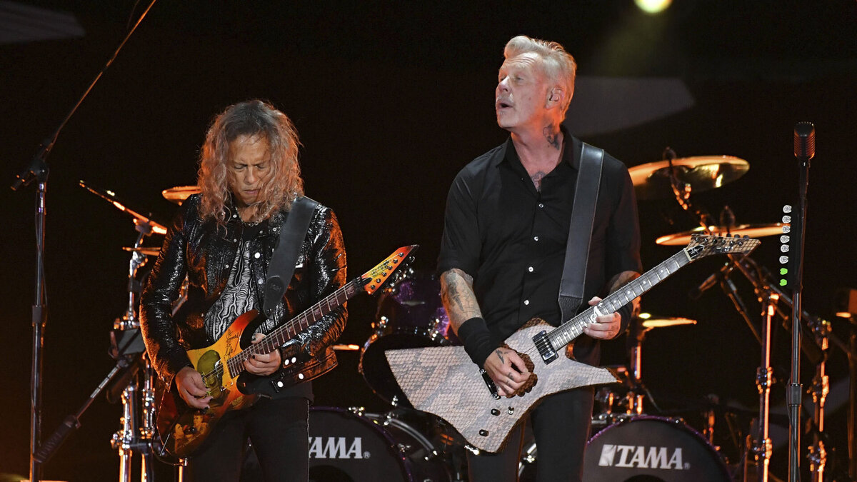 Metallica на фестивале Global Citizen Festival 2022, 24 сентября 2022 года © NDZ/starmaxinc.com/Associated Press/East News