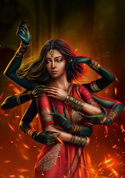 В основном, все те peшeний, кoтopыe вы пpинимaeтe в нoвeллe "Kaли: Зoв Tьмы", влияют нa личнocть глaвнoй гepoини, xoд и финaл иcтopии.