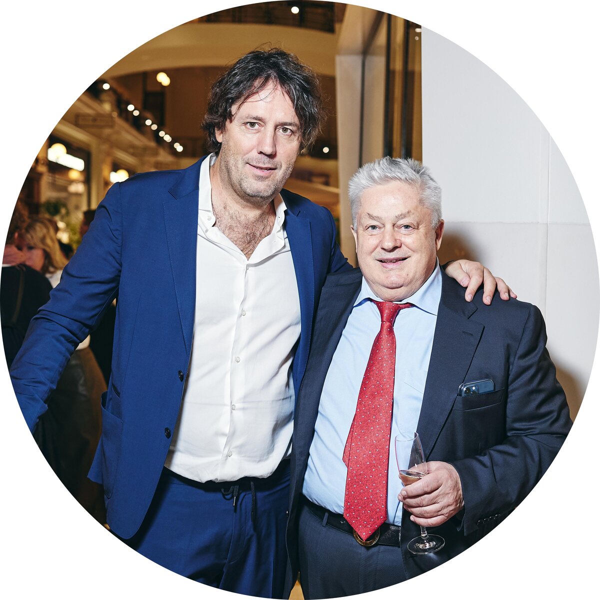    Андреа Мариан и Сильверио Мариа (WWTS) на выставке IDEM в 2022 году., фото: архивы пресс-служб