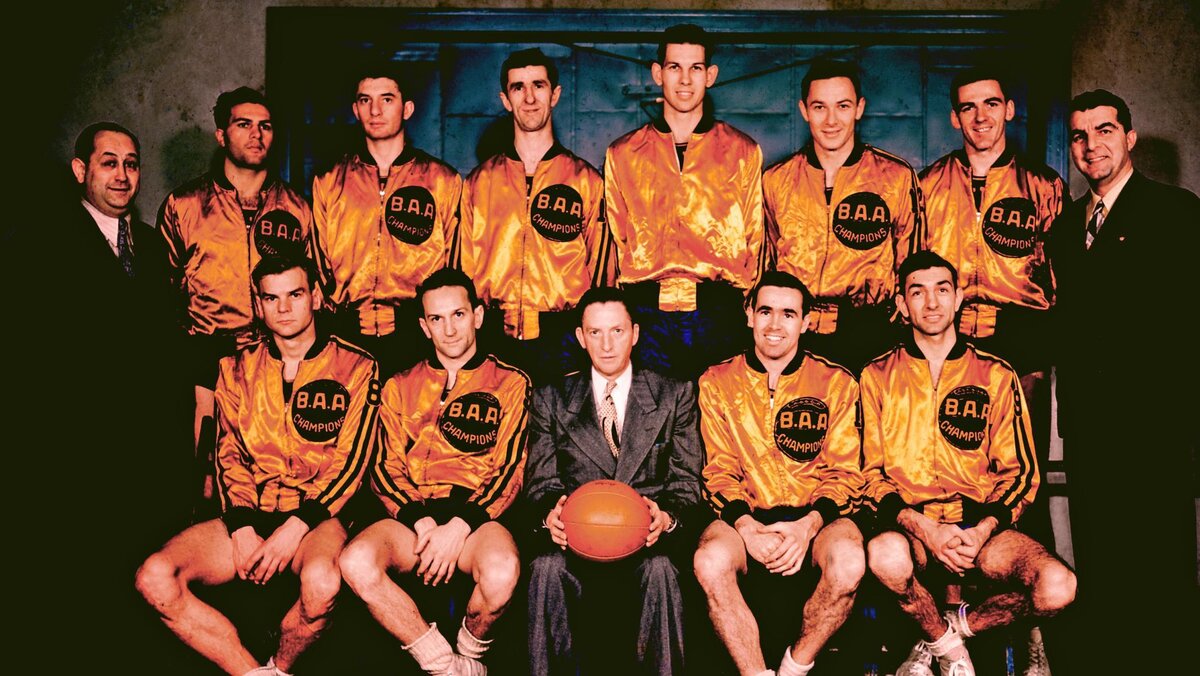 Led by Joe Fulks, the Warriors rolled to the first league championship in 1946-47