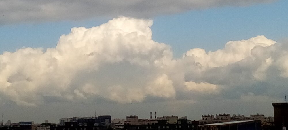 Вид с крыши лофт проекта Этажи