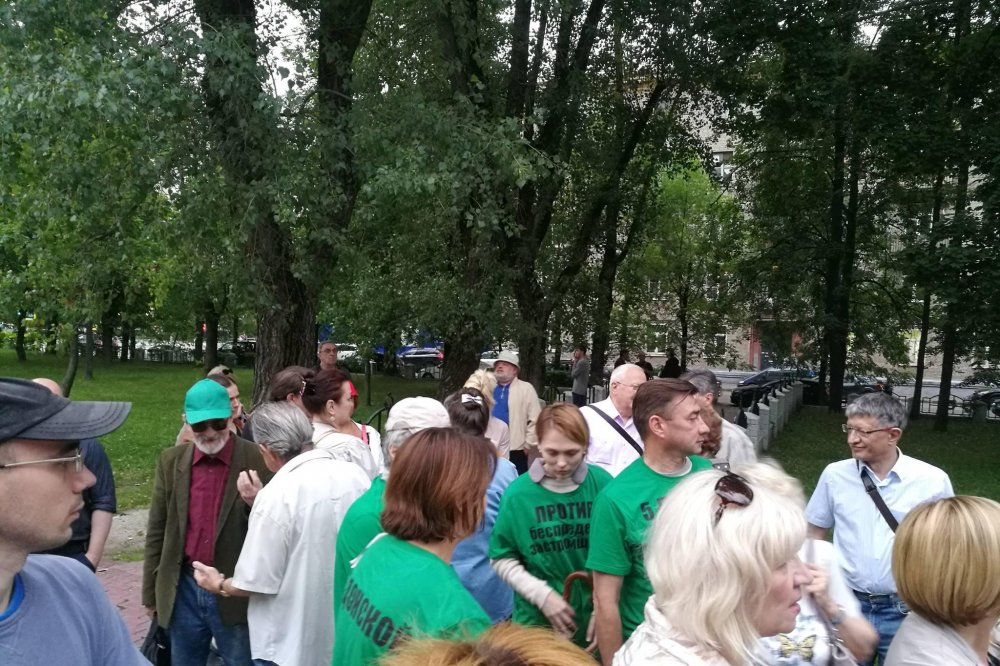 Народный сход в Кунцево. Фото: "Активатика".