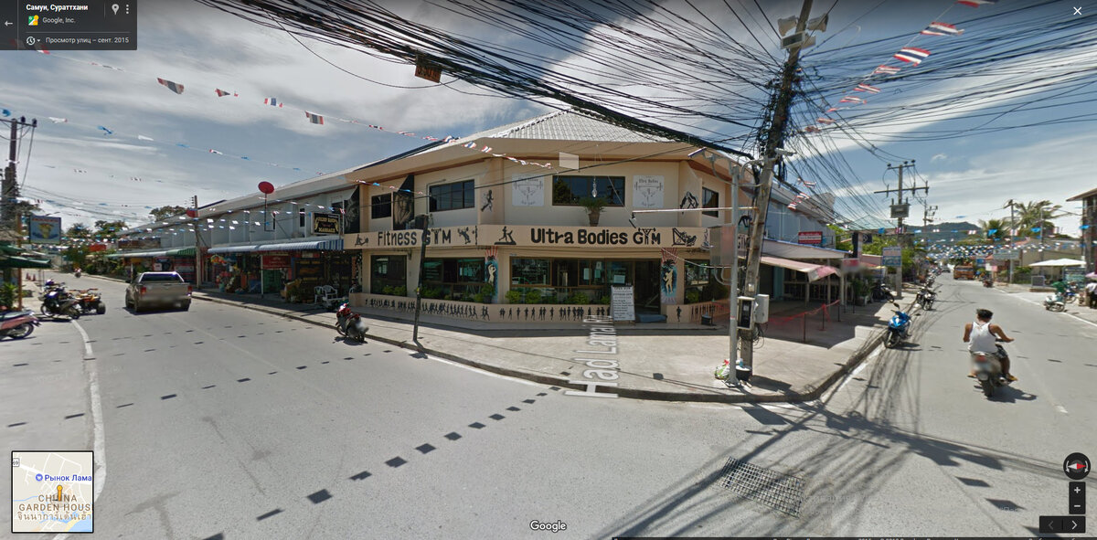 Улицы района Ламай, на которых проводится Волкинг Стрит, в обычное время