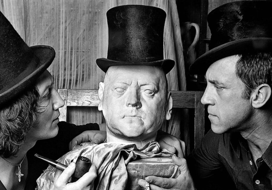 Владимир Высоцкий и Михаил Шемякин. Фото Пьера Бернара. 1977 год. 