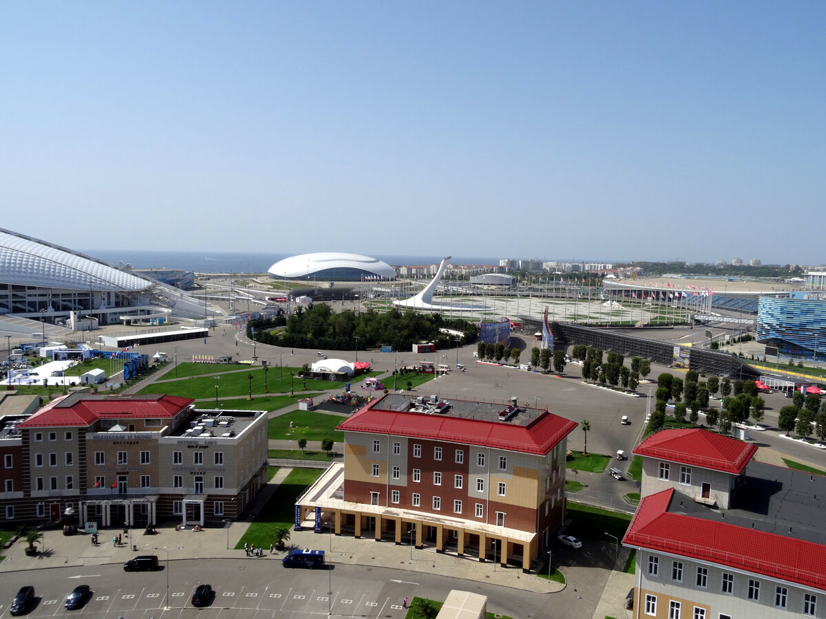 Олимпийский городок сочи фото