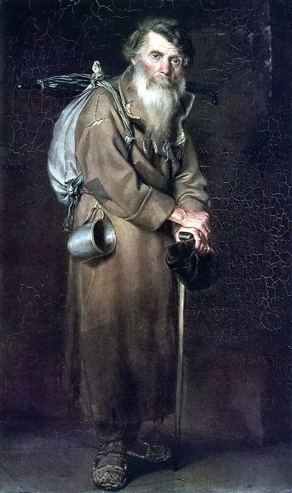 Картина "Странник", Перов, 1870