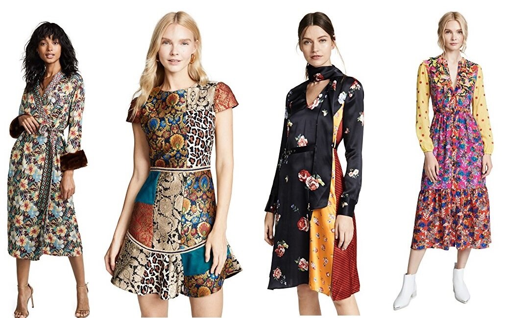 Модели из коллекции брендов магазина Shopbop 