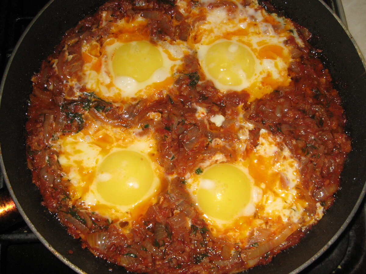 Грузинская яичница