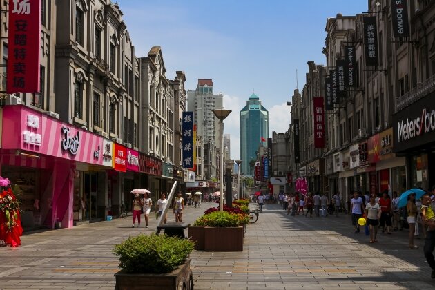 Wuma street, Wenzhou