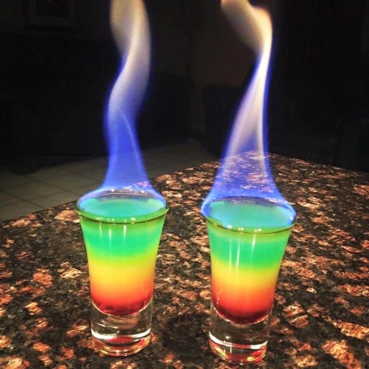 Роял фламбе коктейль