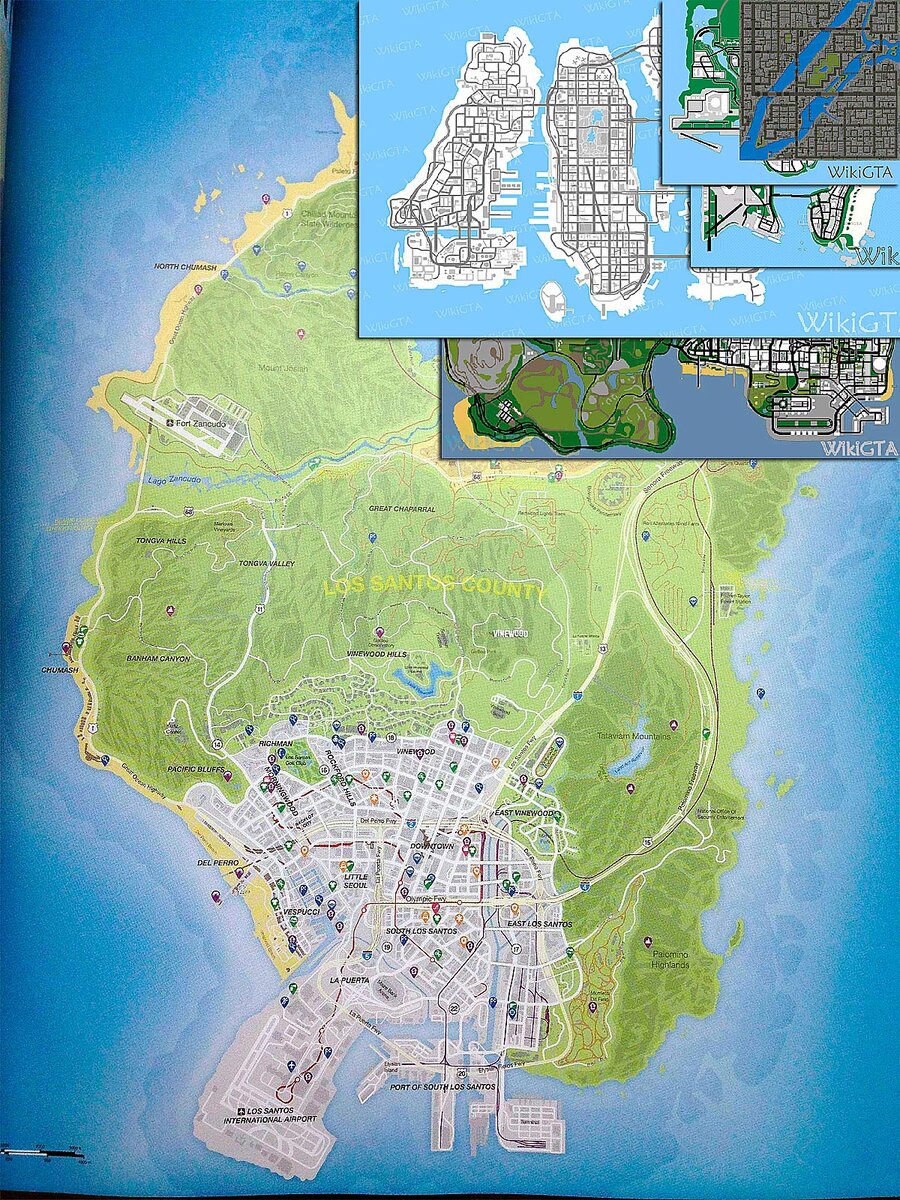 Gta 5 карта san andreas