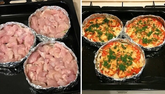 Полендвица из куриной грудки